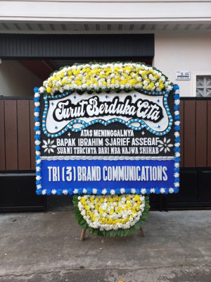 Papan Bunga Duka di Malingping